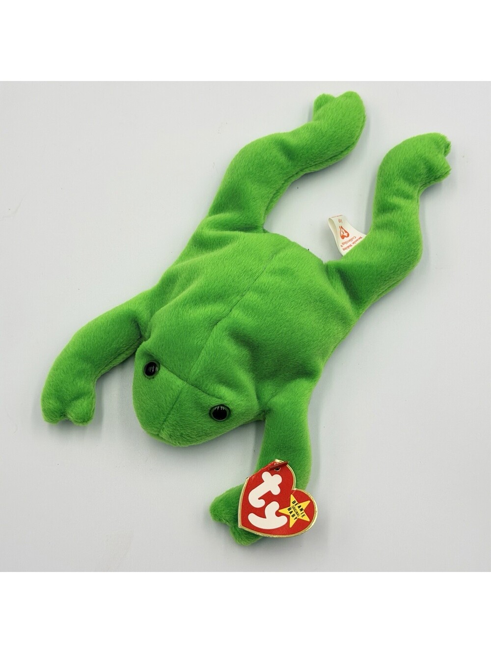 Ty Beanie Baby Legs the Frog 1993 Vintage MWMT Mint Tags Style 4020